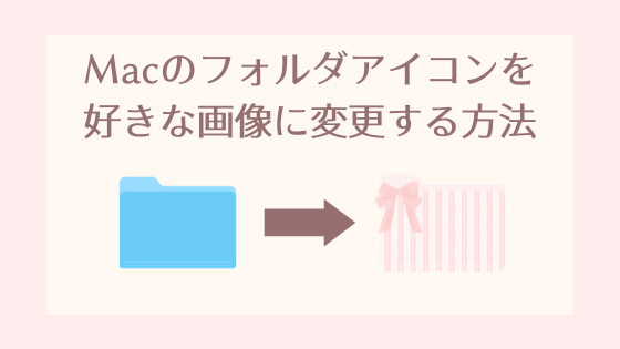 Macのアイコンを好きな画像に変更する方法 Pixel Note
